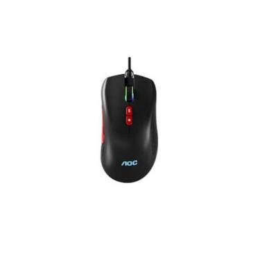 Imagem de Mouse Gamer com Fio 7200 DPI - Preta - AOC