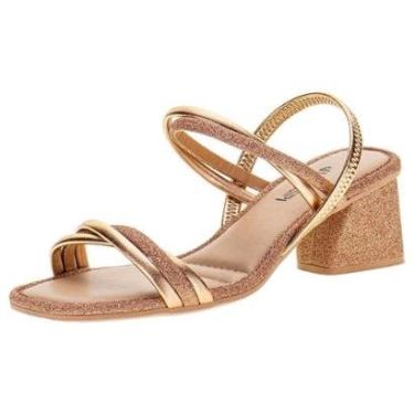 Imagem de Sandália Feminina Salto Grosso Mississipi - Mi391-Feminino