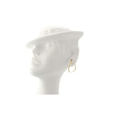 Imagem de Brinco Argola Coração 0.9 Ouro 18k 750. Lindo - JOIE JOIAS FINAS
