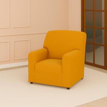 Imagem de Capa Protetora De Sofá Coladinha para Poltrona 1 Lugar , Sala, Quarto,