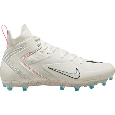 Imagem de Nike Nike Alpha Huarache 8 Elite masculino, Vela/Rosa Hiper/Azul Laser/Branco, 11