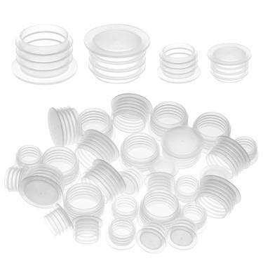 Imagem de 30 peças de plástico para saleiro e pimenteiro, rolhas de 20 mm/13 mm para saleiro e pimenteiro, sais de substituição e pimentas para panelas, garrafas e cachimbos