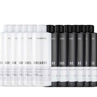 Imagem de Madamelis Bambarro Escova Progressiva 6 Kits (2 X 1 Litro) - Madame Li