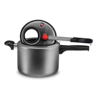 Imagem de Panela de Pressão com Visor 4,5 litros Antiaderente Grafite Ref:6000 M