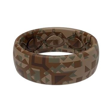 Imagem de Groove Life Anel de silicone Nomad Anéis de casamento de borracha respirável para homens, cobertura vitalícia, design exclusivo, anel de ajuste confortável, 7, Silicone, Sem pedra preciosa