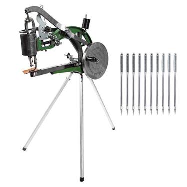 Imagem de YOUTHINK Máquina Manual de Reparo de Sapatos de Operação Manual Resistente, Costura de Couro Portátil para Reparo de Bolsas de Sapatos, Com Fio de Nylon e Acessórios, Ponto Ajustável para Uso