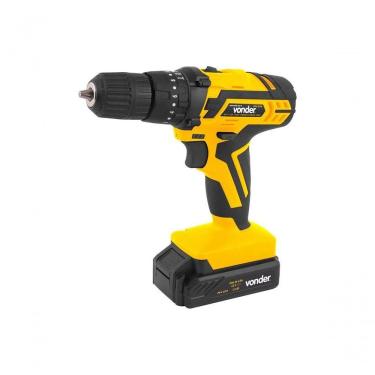 Imagem de Parafusadeira- Furadeira Bateria Vonder Pfv074 12v + Kit Com 74 Acessórios Bivolt
