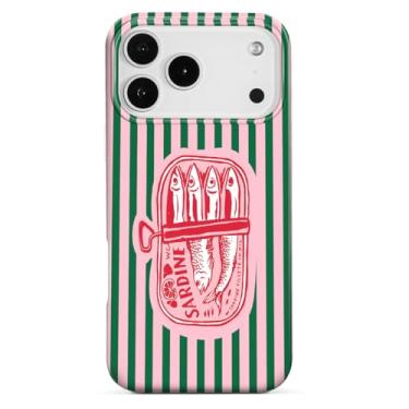 Imagem de GEQCDBN Capa compatível com iPhone 17 Pro, capa protetora de TPU (poliuretano termoplástico) à prova de choque e estética para mulheres e meninas de 6,3 polegadas