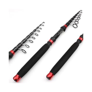 Imagem de Vara de Pesca de Viagem Vara de pesca telescópica para truta, vara viagem, peso da isca 10-50g(3.0m)