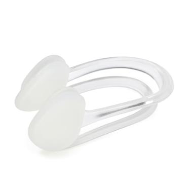 Imagem de Protetor de Ouvido para Natação em Silicone, Tampão Auricular Reutilizável, Branco, Design Ergonômico, Impermeável