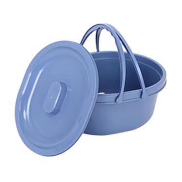 Imagem de oshhni Urinol portátil, urinol noturno, garrafa, comadre, recipiente prático e leve para urinar, penico para uso ao lado da cama, em ambientes internos.