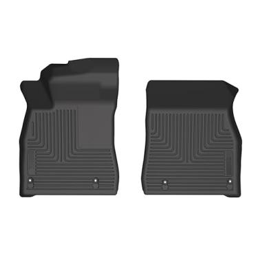 Imagem de Husky Liners Tapetes Weatherbeater | Serve para Nissan Sentra 2020-2025 | Fila da frente, 2 peças pretas - 15601