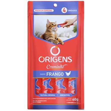 Imagem de Origens Creminho Para Gatos Adultos De Pequeno Porte Sabor Frango 15g