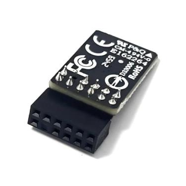 Imagem de Zahara Módulo TPM2.0 LPC 12 pinos-1 módulo com Infineon SLB9665 para placa mãe Gigabyte compatível com GC-TPM2.0_S Substituição para Z390 UD (rev. 1.0), (rev. 1.1), Gaming X, AORUS Elite, AORUS PRO