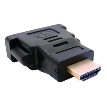 Imagem de Adaptador Dvi (24+5) Femea X Hdmi Macho (19 Pinos) Dvid245M - Exbom