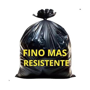 Imagem de Kit 3 Pacote de Sacos de Lixo leve, cada pacote tem 100 Unidades, Preto, Múltiplos Tamanhos 20L/40L/60L/100L, Entrega Imediata (100L)