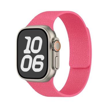 Imagem de Pulseira Magnética De Silicone De 45mm 44mm 40mm 46mm 41mm 42mm 38mm P