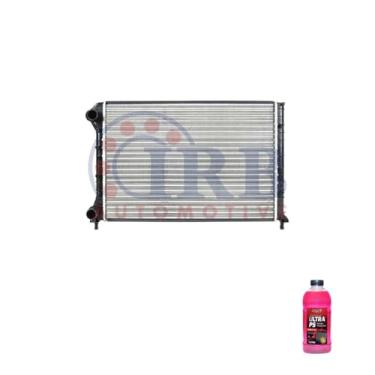 Imagem de Kit Radiador Doblô 1.6 16V C/S Ar e Aditivo Radnaq T5 Vermelho