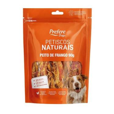 Imagem de Petisco Prefere Natural Peito de Frango Desidratado para Cães 90g