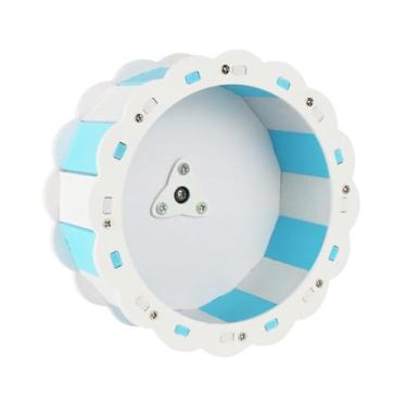 Imagem de Generic Roda de Hamster Em Forma de Girassol Conjunto de Parafuso de PVC Silencioso Roda de Corrida para Animais de Estimação para Brinquedo de Hamster, de Exercício Silenciosa Lavável Colorida, (#1)