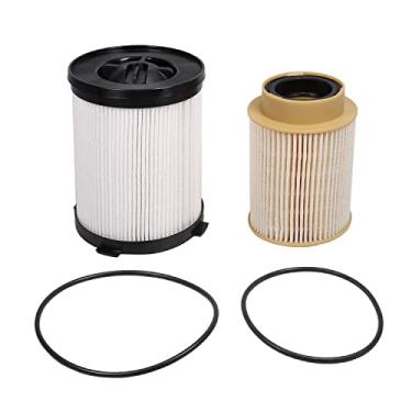 Imagem de CARMOCAR Kit de filtro de combustível de substituição para motor diesel Nissan Titan XD 5.0L V8 2016 2017 2018 2019, substitui 16403-EZ41A, 16403-EZ40A, FF63017NN, FS53029NN