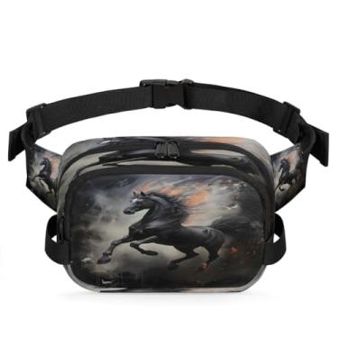 Imagem de Pochete Boho étnica asteca retrô para mulheres e homens com alça ajustável, bolsa transversal, bolsa de peito, bolsas de bumbum, bolsa de estilingue, Cor 8