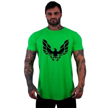 Imagem de Camiseta Longline MXD Conceito Fênix Com Halteres Masculina-Masculino