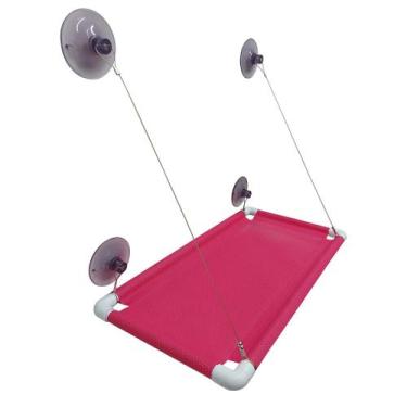 Imagem de Cama Pet para Gato Suspensa de Janela Rosa AmoAmora - AmoAmora Pet