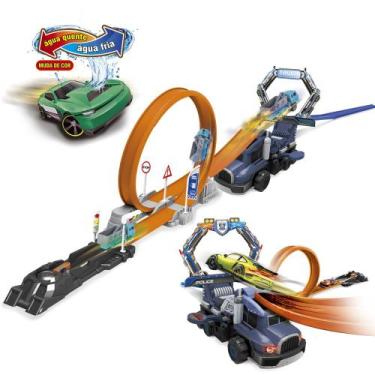 Imagem de Pista De Corrida Looping 360 Radical De Carrinhos Policia - Maral