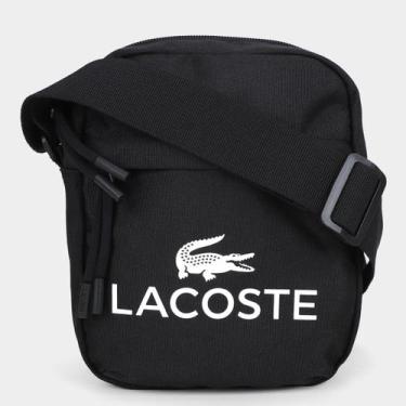 Imagem de Shoulder Bag Lacoste Homme, Preto, Único