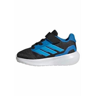 Imagem de adidas Tênis infantil Run Falcon 5, Preto, 8.5 Toddler