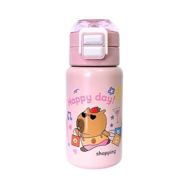Imagem de Garrafa Térmica Infantil Link 420ml (Rosa Claro)