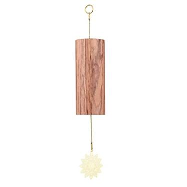 Imagem de Chakra Chimes Sinos de Vento Bambu Natural Corda Meditação Sino Campainha para Decoração Jardim Pátio Casa Zen Relaxamento