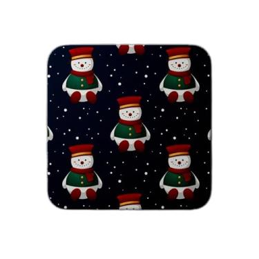 Imagem de Ladrilho Decorativo de Cerâmica Inverno com Boneco de Neve