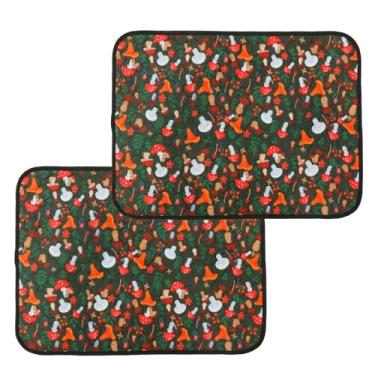 Imagem de Forro de gaiola de porquinho da índia, almofada antiderrapante reutilizável para xixi de porquinho-da-índia, super absorvente, roupa de cama de lã para porquinhos da índia, coelhos, hamsters, animais