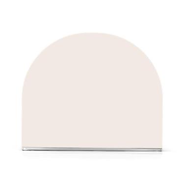 Imagem de Porta-guardanapos de acrílico com concha, porta-guardanapos em forma de U para guardanapos de papel para guardanapos de coquetel, pacote com 1 ou 2