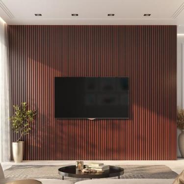 Imagem de Painel Ripado de PVC Barra de 2,70mX0,15cm Venda em (0,40m²) CEDRINHO 