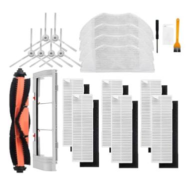 Imagem de Compatible With Xiaomi Mijia G1 MJSTG1 Mi Robot Vacuum Mop Essential Vacuum Cleaner Side/Main Brush Cover Hepa Filter Mop Cloth Parts(Set8)