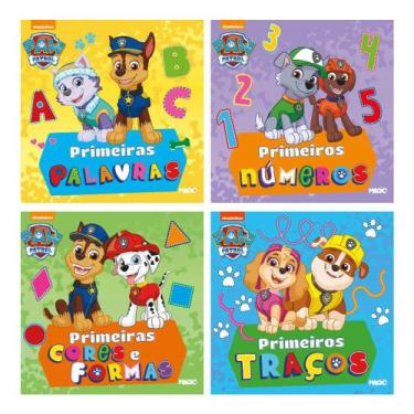 Imagem de Coleção Patrulha Canina - 4 livros: Primeiros Conceitos - Kit de Livro
