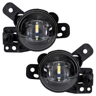 Imagem de TRQ Conjunto de faróis de neblina compatível com 20-23 Buick Encore GX 23-25 Chevrolet Colorado 24-25 Silverado 1500 Silverado 2500 HD 21-23 Trailblazer GMC Canyon Sierra 1500 Sierra 2500 HD Sierra