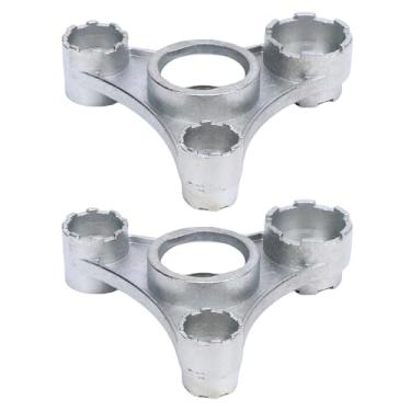 Imagem de GOTOTOP Ferramenta de Remoção de Aerador de Torneira 7 Em 1, Chave de Aerador de Liga de Zinco, Rosca Oculta STD TT TJ TF JR Design de Dupla Face para Pia de Banheiro de Cozinha