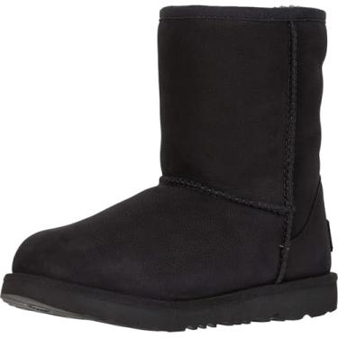 Imagem de Bota infantil cl ssica curta Ii WP da UGG, Preto, 6 Big Kid