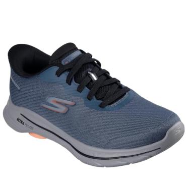 Imagem de Tênis Skechers Go Walk 8 Masculino (Cinza/Preto, BR, Adulto, Numérico, 45)