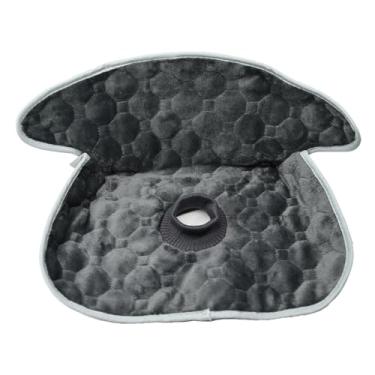 Imagem de Protetor de assento à prova d'água para assento e penico, almofada para assento de carro/carrinho de bebê/cadeira alta, protetor de assento impermeável para treinamento de penico (cinza)