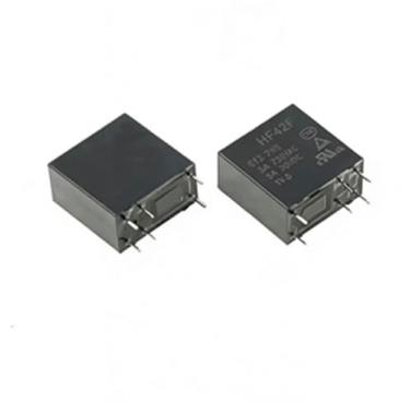 Imagem de HF42F-005-2HS HF42F-012-2HS HF42F-024-2HS Relays 5V 12V 24V DC HF42F -005 012 024-2HS 5A 6Pin 250VAC FTR-F4AK024T F4AK024T HF42F-012-2HS 1pcs(HF42F-012-2HS)