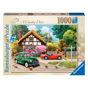 Imagem de Puzzle 1000 peças Visita na Fazenda Ravensburger 12001180