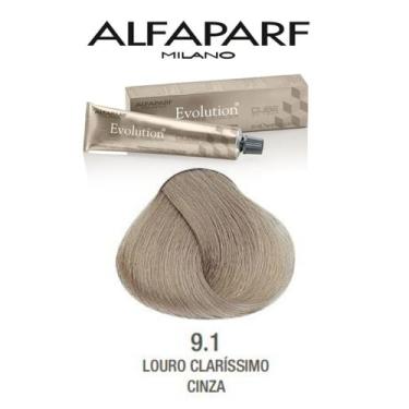 Imagem de Coloração Evolution Alfaparf nº9.1 Louro Claríssimo Cinza