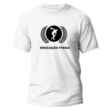 Imagem de Camiseta Algodão Premium Estampa Digital Educação Física DTF - Pavesi,