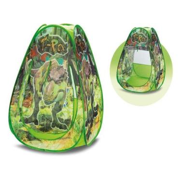 Imagem de Barraca Toca Cabana Infantil Dinossauro T - Rex Com Bolsa - Samba Toys