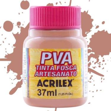 Imagem de Tinta PVA Fosca para Artesanato 37ml Acrilex - Cores Quentes - 03240, 